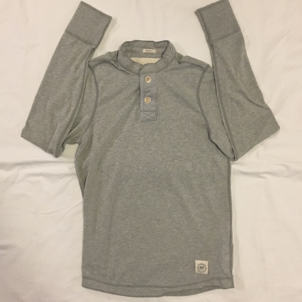 Abercrombie & Fitch Mens muscle long sleeve shirt
